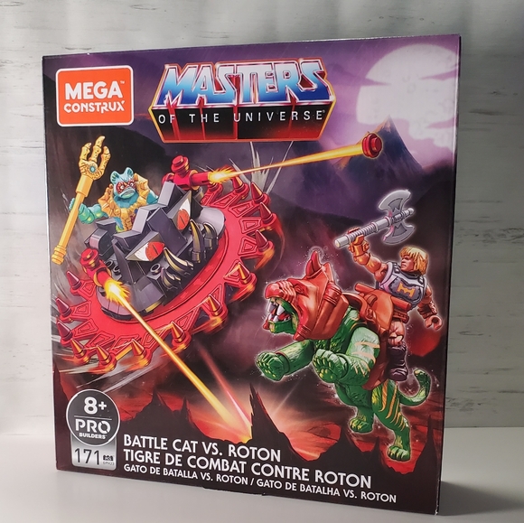 Mega Masters of the Universe Battle Cat Vs. Roton - 171 pcs - NIB - Picture 2 of 5